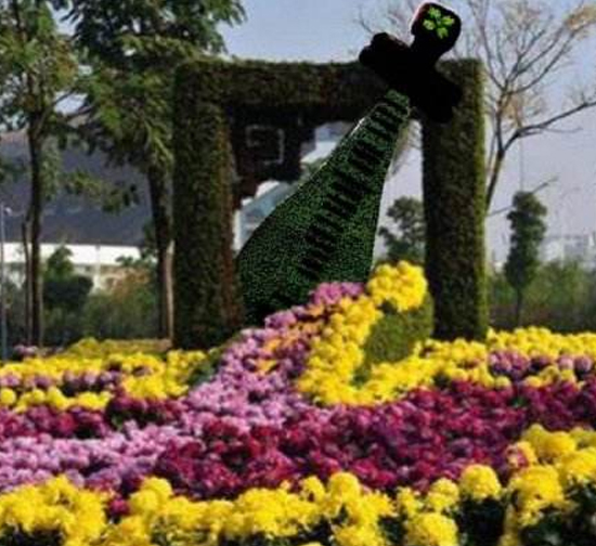 立体花坛