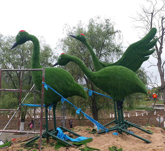 河南专业五色草景观雕塑制作