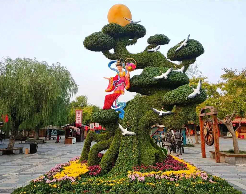 山西五色草造型设计